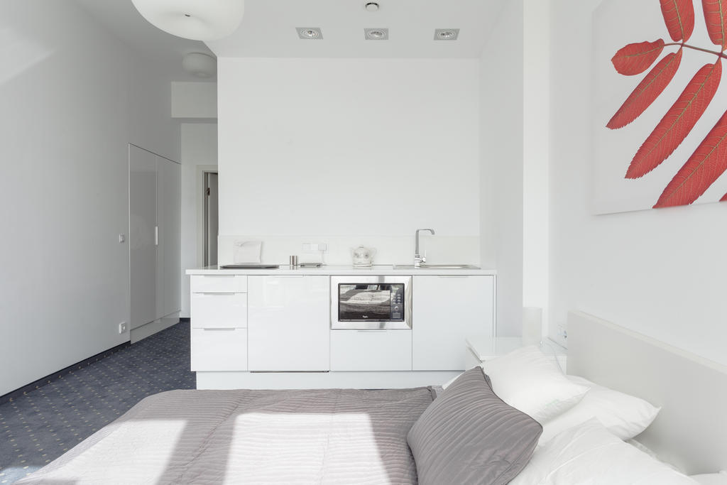 Platinum Sky Apartman Wrocław Szoba fotó