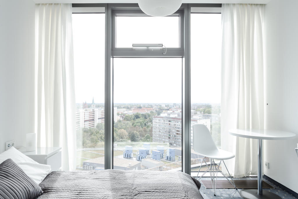 Platinum Sky Apartman Wrocław Szoba fotó